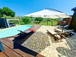 Bild zur gratis inserierten Ferienwohnung Beach House BET, romantisches Refugium im Olivenhain.