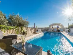 Bild zur gratis inserierten Ferienwohnung Gemütliche Wohnung mit Pool.