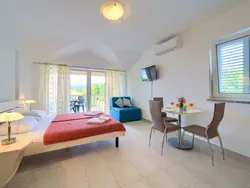 Bild zur gratis inserierten Ferienwohnung Studio Apartment A2 mit Panoramablick.