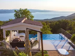 Bild zur gratis inserierten Ferienwohnung "Opa Luka" mit Blick auf das Wasser.