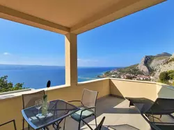 Bild zur gratis inserierten Ferienwohnung Wohnung Borak grün mit herrlichem Blick.