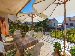 Bild zur gratis inserierten Ferienwohnung Appartement in Dramalj mit Privater Terrasse.