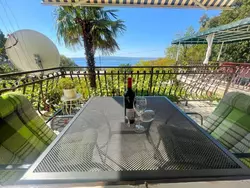 Bild zur gratis inserierten Ferienwohnung Nettes Appartement in Dramalj mit Möbliertem Balkon.