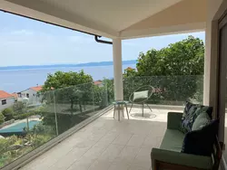 Bild zur gratis inserierten Ferienwohnung Frisch renovierte Ferienwohnung mit Meerblick.