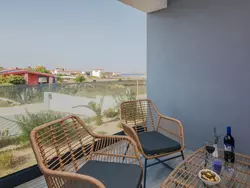 Bild zur gratis inserierten Ferienwohnung Wohnung mit Meerblick Glamour Vir - Agentur TA Leut.