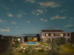 Bild zur gratis inserierten Ferienwohnung Ferienvilla "Villa Bianca" mit Sauna.