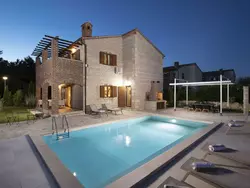 Ferienhaus Villa Paradis 13 in Općina Svetvinčenat - 8 Personen, Hund erlaubt