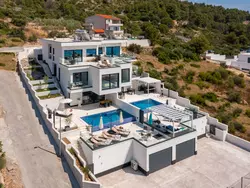 Bild zur gratis inserierten Ferienwohnung in Dvornica mit Privatem Pool.