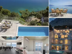 Bild zur gratis inserierten Ferienwohnung Villa am Strand - Privater beheizter Pool.