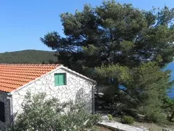 Bild zur gratis inserierten Ferienwohnung in Maslinica mit Großer Terrasse.