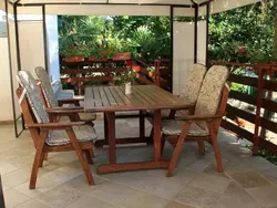 Bild zur gratis inserierten Ferienwohnung mit Terrasse.