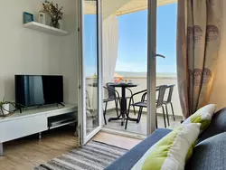 Bild zur gratis inserierten Ferienwohnung Neugebaute Wohnung im Erdgeschoss.