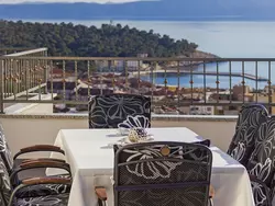 Bild zur gratis inserierten Ferienwohnung Penthousewohnung mit Whirlpool und Meerblick.