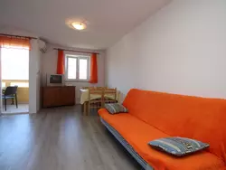 Bild zur gratis inserierten Ferienwohnung Wohnung in Baška mit Eigenem Balkon.