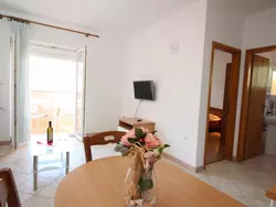 Bild zur gratis inserierten Ferienwohnung Wohnung in Baška mit Eigenem Balkon.