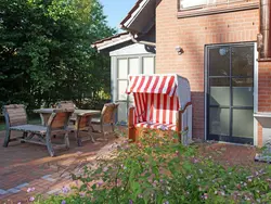 Bild zur gratis inserierten Ferienwohnung Seegang mit eingezäuntem Grundstück.