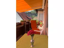 Bild zur gratis inserierten Ferienwohnung Freistehendes Ferienhaus mit Südbalkon.