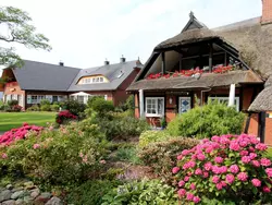 Bild zur gratis inserierten Ferienwohnung Landhaus "To Hus" - Fewo Maraike mit Garten.