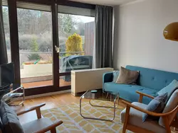 Bild zur gratis inserierten Ferienwohnung Große Wohnung in Gleislhof mit Möbliertem Balkon.