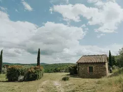 Bild zur gratis inserierten Ferienwohnung Cottage 'Laura' mit privatem Garten und Grill.