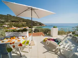 Bild zur gratis inserierten Ferienwohnung Appartement mit Meerblick.