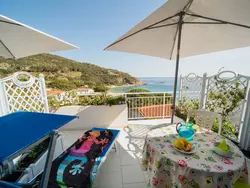 Bild zur gratis inserierten Ferienwohnung Appartement mit Meerblick.