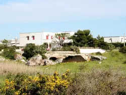 Bild zur gratis inserierten Ferienwohnung in Torre Santa Sabina mit Garten.