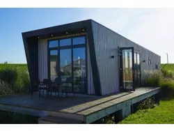 Bild zur gratis inserierten Ferienwohnung Chalet für 4 Personen direkt am Meer Ferienpark Holland.