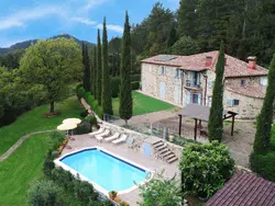 Bild zur gratis inserierten Ferienwohnung in Montecastelli Pisano mit beheiztem Whirlpool.