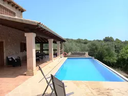 Bild zur gratis inserierten Ferienwohnung Finca 'Es Claper' mit privatem Fischteich.