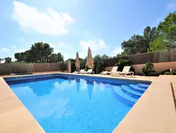 Bild zur gratis inserierten Ferienwohnung Preciosa villa con vistas al mar, piscina privada, aire acondicionado y wifi id.