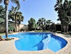 Bild zur gratis inserierten Ferienwohnung Finca CAN GUAL en Inca para 8 personas con piscina privada y vistas despejadas-.