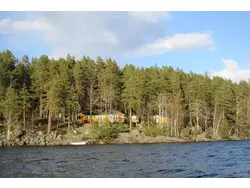 Bild zur gratis inserierten Ferienwohnung Süd- Schweden Smaland , Ferienhaus mit Boot direkt am See. Alleinlage.