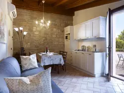 Bild zur gratis inserierten Ferienwohnung Wohnung "Melissa" auf einem Bauernhof.