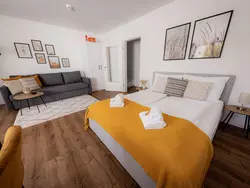 Ferienwohnung Come4Stay Passau - Apartment Seidenhof - Balkon in Passau - 4 Personen, Hund nicht erlaubt