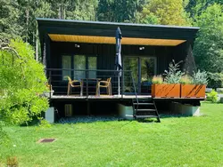 Ferienhaus in Bolanden mit Großer Terrasse in Bergatreute - 4 Personen, Hund erlaubt