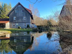 Ferienwohnung Appartement in Eggeröder Brunnen mit Grill, Garten und Terrasse in Hüttenrode - 5 Personen, Hund erlaubt
