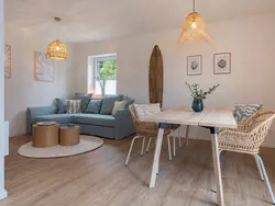 Bild zur gratis inserierten Ferienwohnung Küstenbutze - Modernes Apartment für 6 im Beach-Style mit vollausgestatteter Kü.