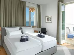 Bild zur gratis inserierten Ferienwohnung Strandnahe Ferienwohnung Meerselig mit Balkon.