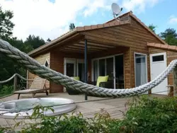 Bild zur gratis inserierten Ferienwohnung in Vivario mit Terrasse, Garten und Grill.