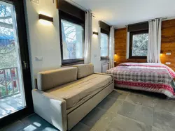 Ferienwohnung Ein-Zimmer-Wohnung 4 p.l. Villa Linda in Bardonecchia - 2 Personen, Hund erlaubt