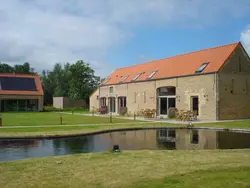 Ferienhaus mit gemeinsamem Pool und Garten in Zerkegem - 2 Personen, Hund erlaubt