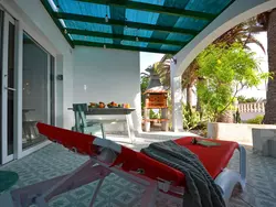 Bild zur gratis inserierten Ferienwohnung in Costa Calma mit Terrasse, gemeinsamem Pool und Grill.