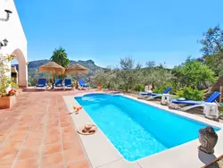 Ferienhaus Villa Roble, Pers, Beheizter Pool, Petfriendly in Comares (La Axarquía) - 8 Personen, Hund erlaubt