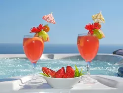 Bild zur gratis inserierten Ferienwohnung Penthouse, Jacuzzi, Meerblick, BBQ,wifi, AC.