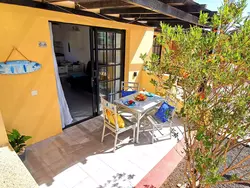 Bild zur gratis inserierten Ferienwohnung Tolle Ferienwohnung in Costa Calma mit Terrasse, gemeinsamem Pool und Garten.