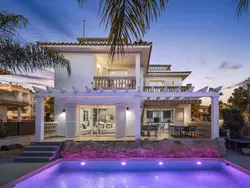 Ferienhaus Villa SOL FELOSTAL, 130m zum Strand, nahe Airport und Palma Zentrum in Palma (Balearische Inseln) - 9 Personen, Hund erlaubt