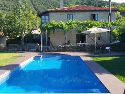 Ferienhaus mit Privatpool in Ourense (Galicien) - 8 Personen, Hund erlaubt