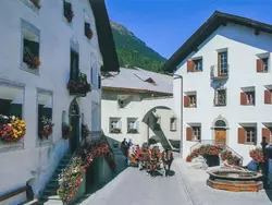 Ferienwohnung Chesa Michel Grisch in Bever (Maloja) - 2 Personen, Hund erlaubt