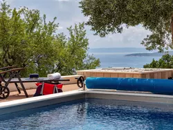 Bild zur gratis inserierten Ferienwohnung Villa Berulia in Brela - Meerblick.